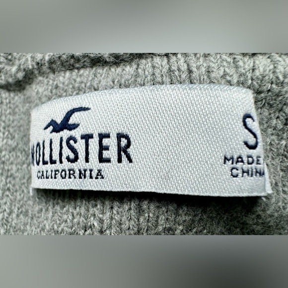 Adorable Hollister Turtle Neck Cable Knit Sweater Mini Dress - Picture 10 of 11